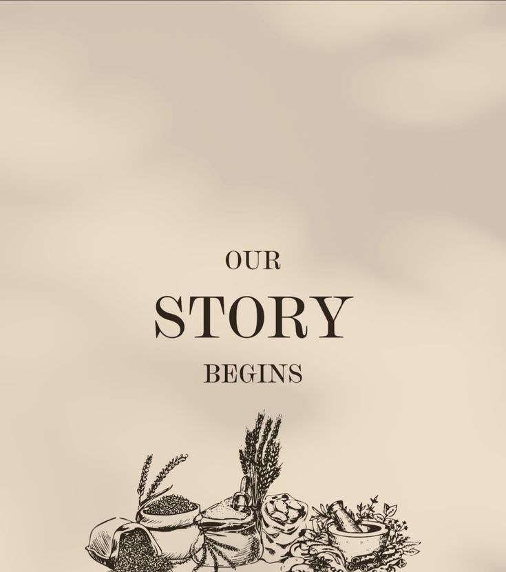 Our story begins