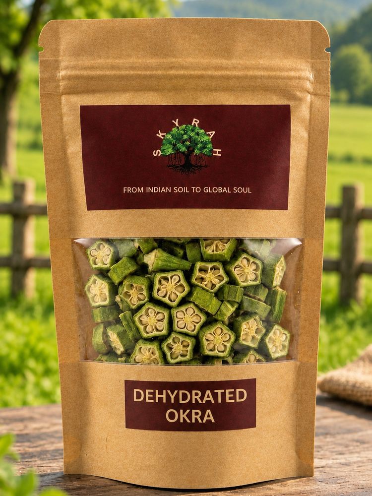 Dehydrated okra