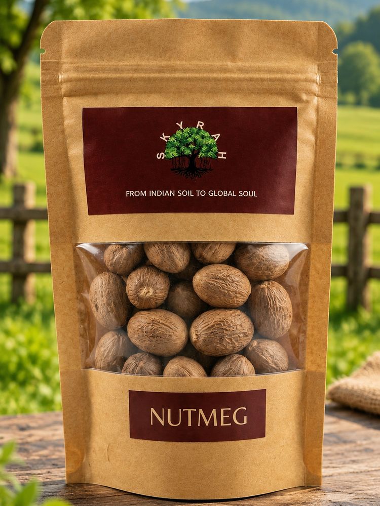 Skyrah Impex whole nutmeg pack